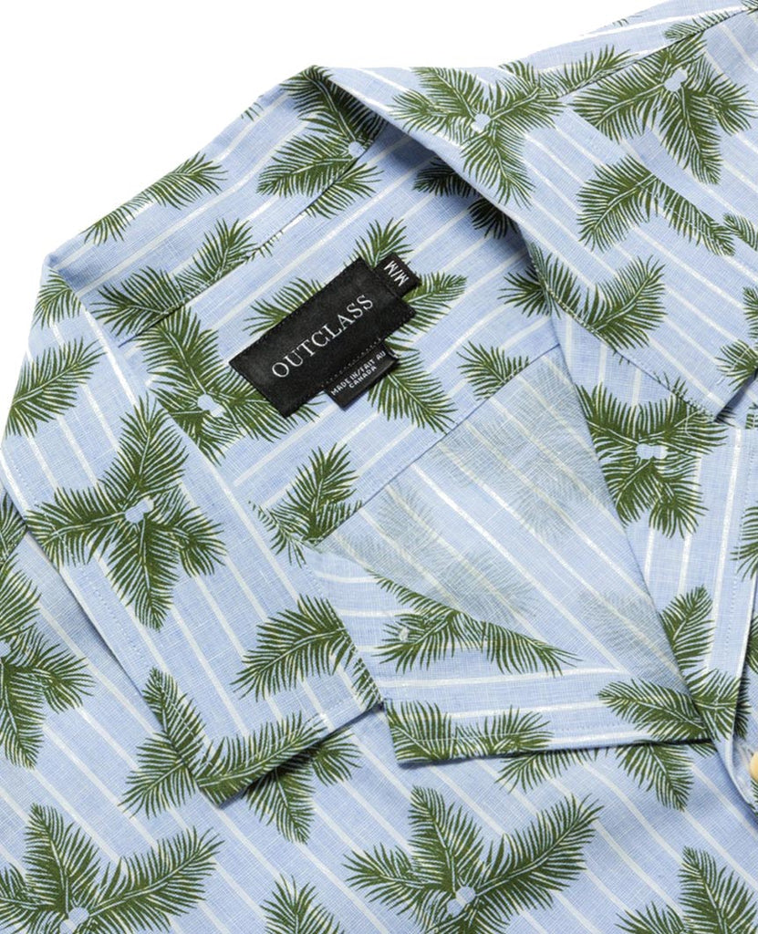 Ivy Fern Leaf Havana S/S Shirt data-zoom-image=