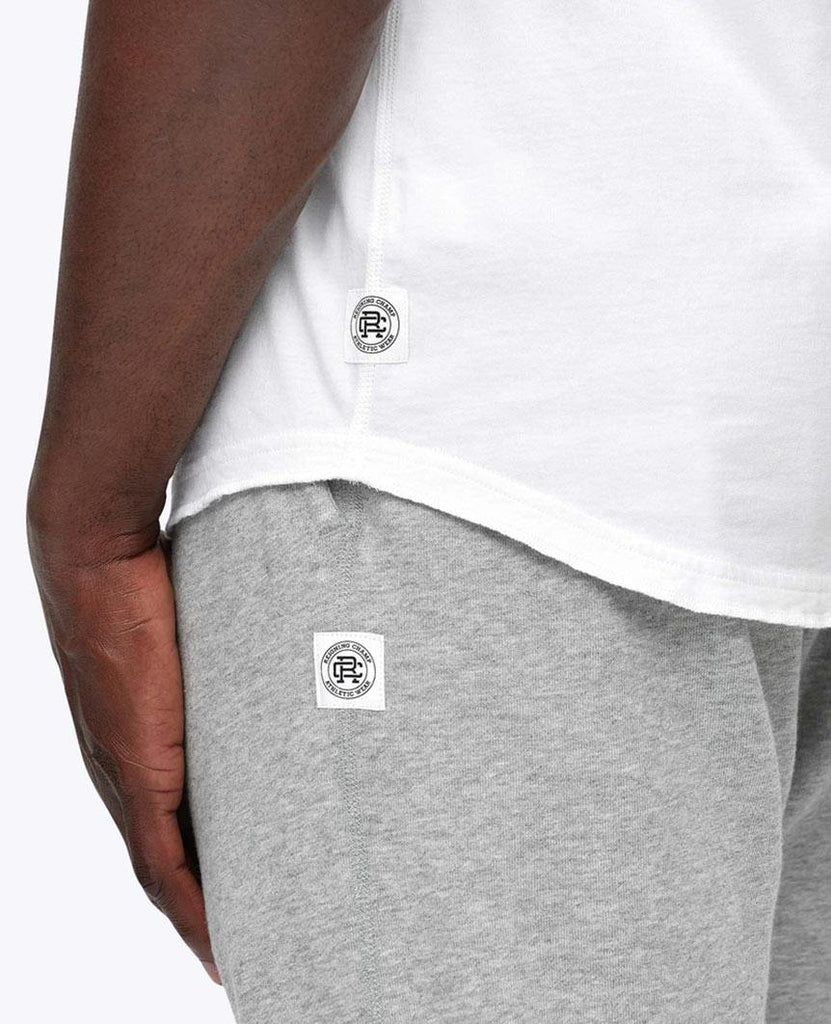 Pima Jersey Raglan T-shirt White data-zoom-image=
