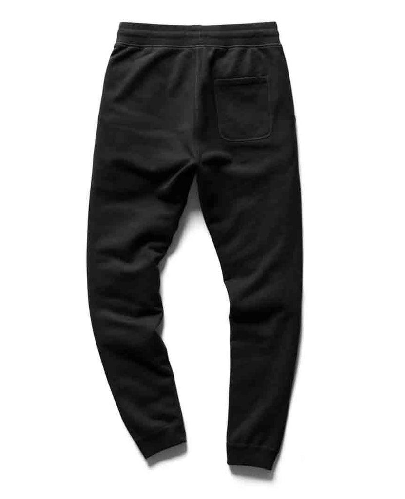 Slim Sweatpant Midweight Terry Black data-zoom-image=