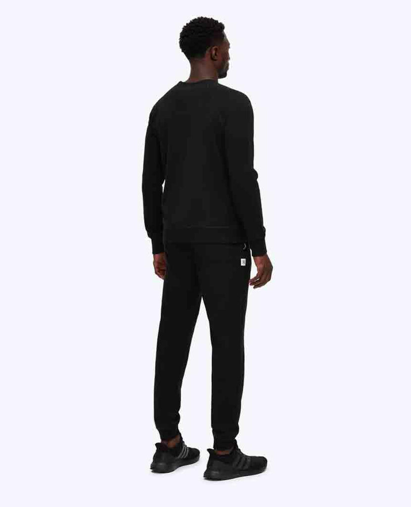 Slim Sweatpant Midweight Terry Black data-zoom-image=