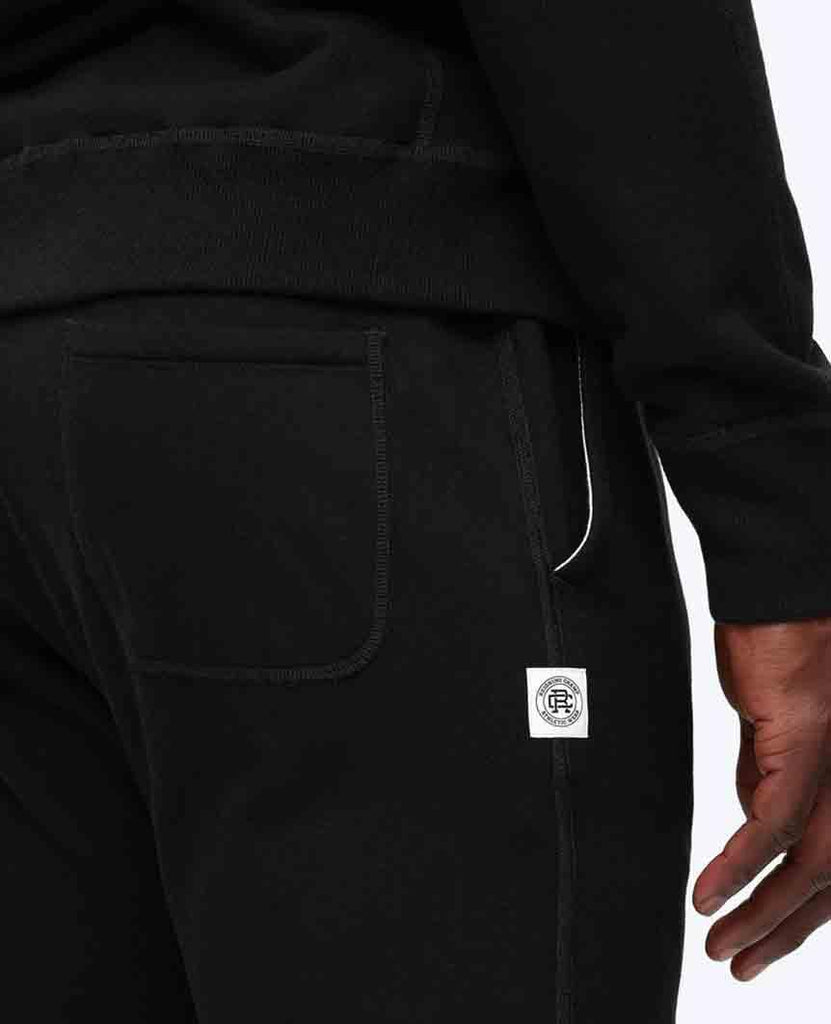 Slim Sweatpant Midweight Terry Black data-zoom-image=