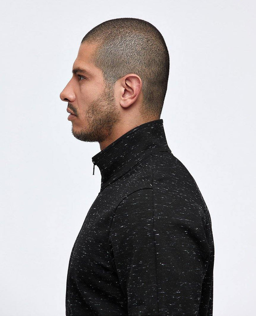 Ponte Track Jacket Black data-zoom-image=