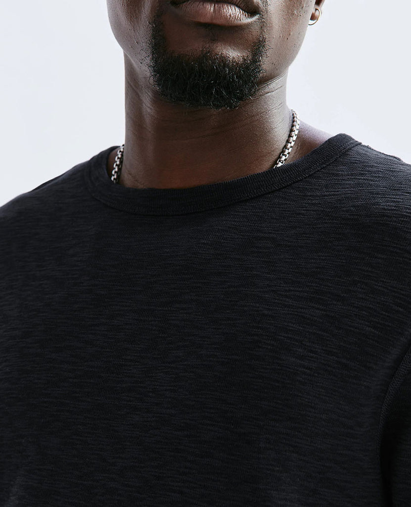 1X1 Slub Long Sleeve Black data-zoom-image=