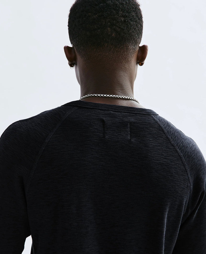 1X1 Slub Long Sleeve Black data-zoom-image=