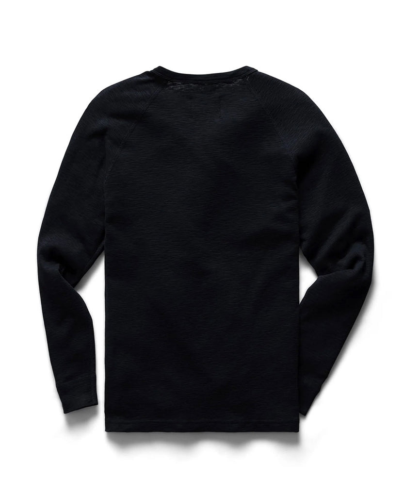 1X1 Slub Long Sleeve Black data-zoom-image=