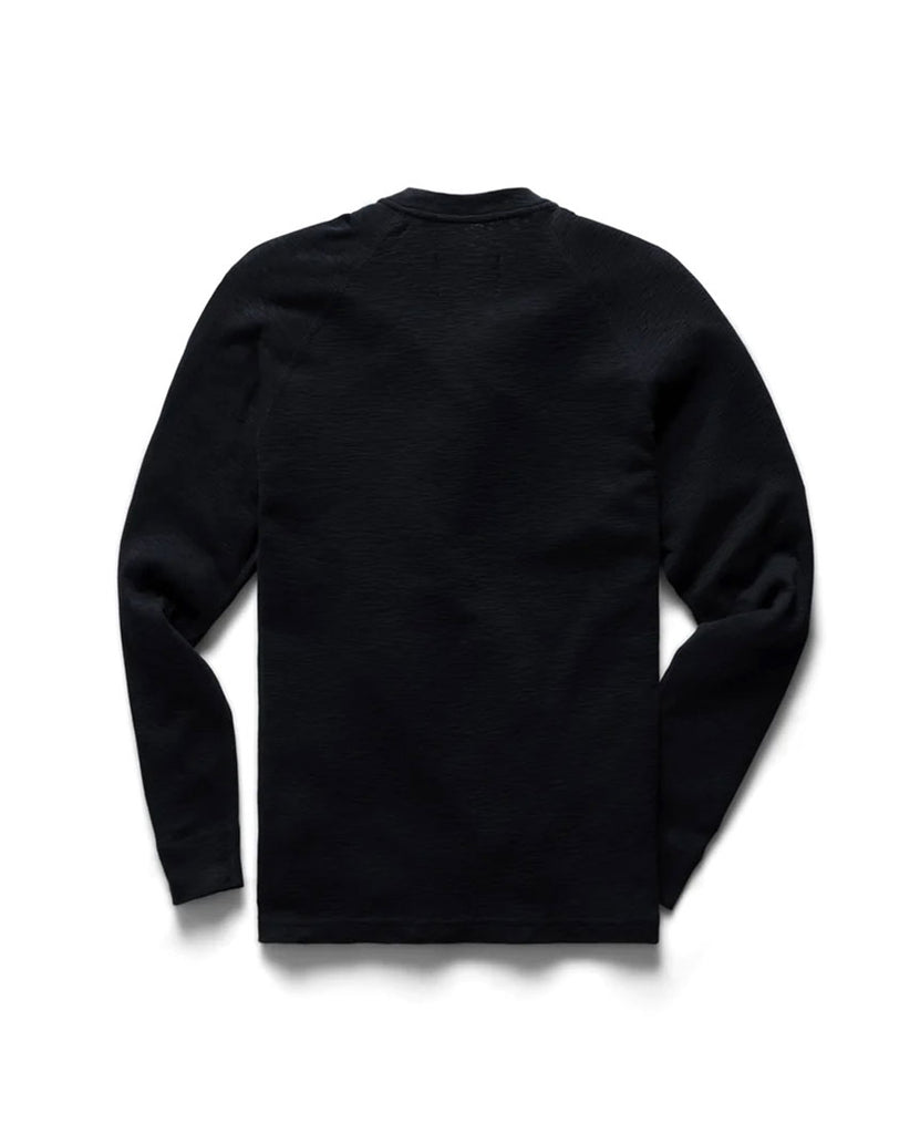 1X1 Slub Henley Black data-zoom-image=