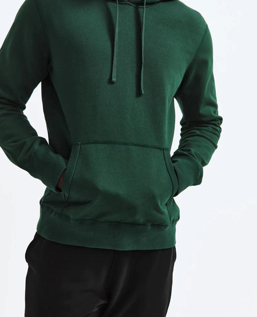Midweight Terry Pullover Hoodie British Racing Green data-zoom-image=