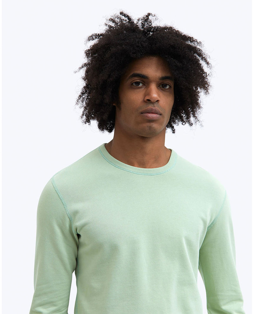 Lightweight Terry Crewneck  Cactus data-zoom-image=