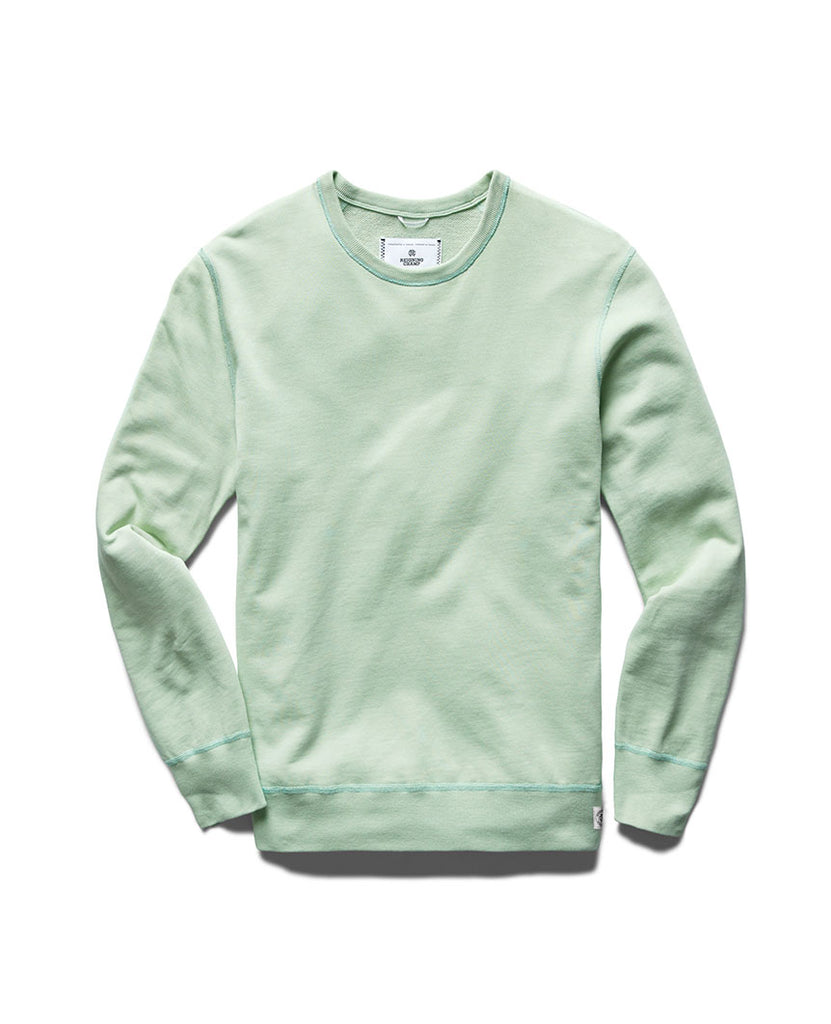 Lightweight Terry Crewneck  Cactus data-zoom-image=