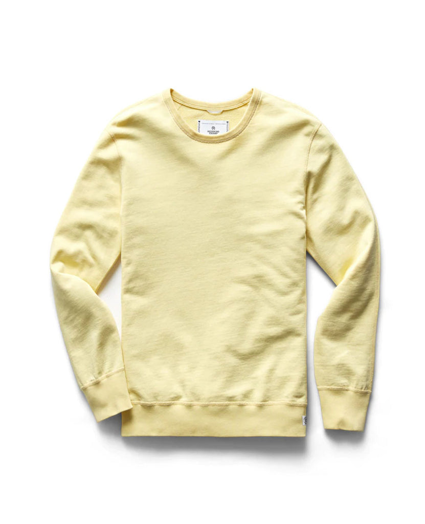 Lightweight Terry Crewneck Citron data-zoom-image=