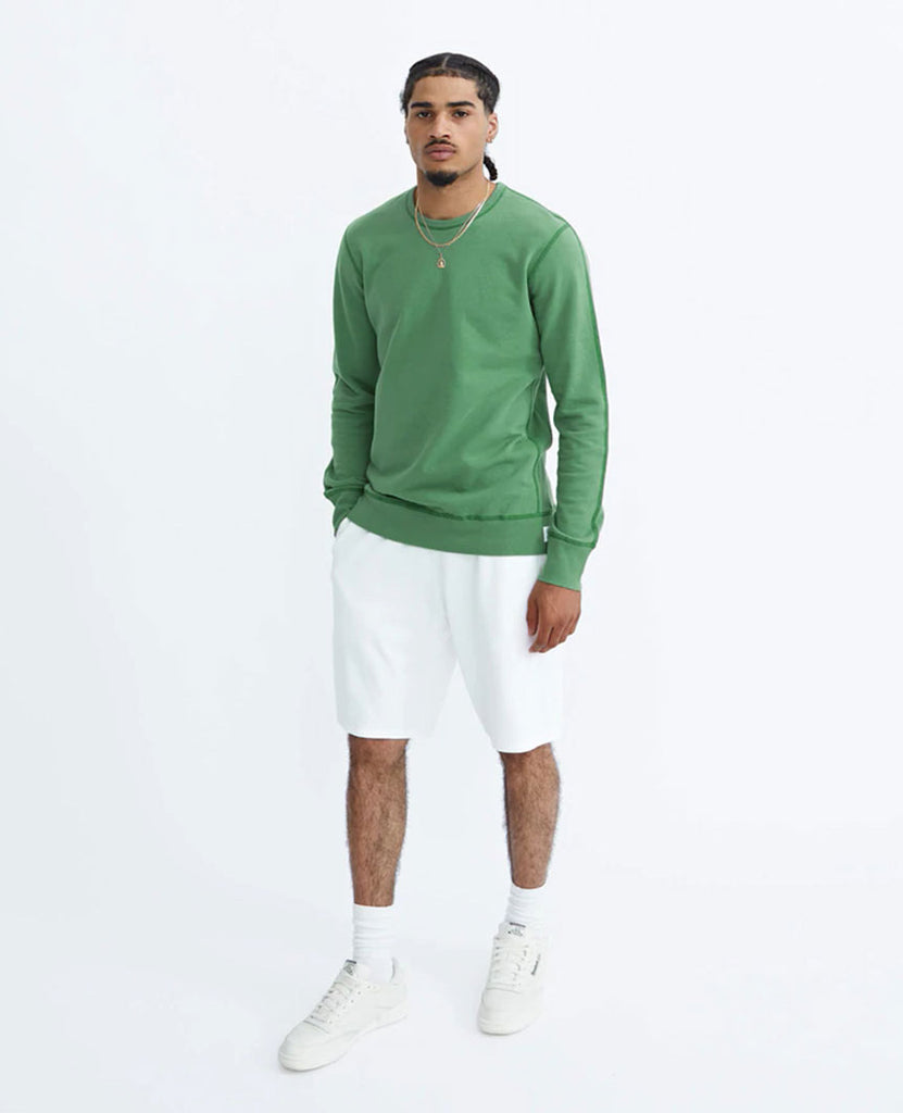 Lightweight Terry Crewneck Jade data-zoom-image=