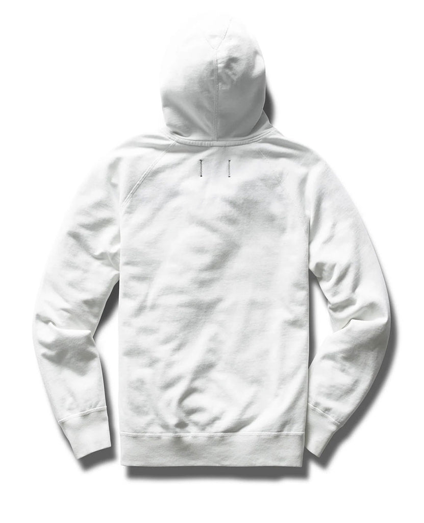 Lightweight Terry Pullover Hoodie White data-zoom-image=