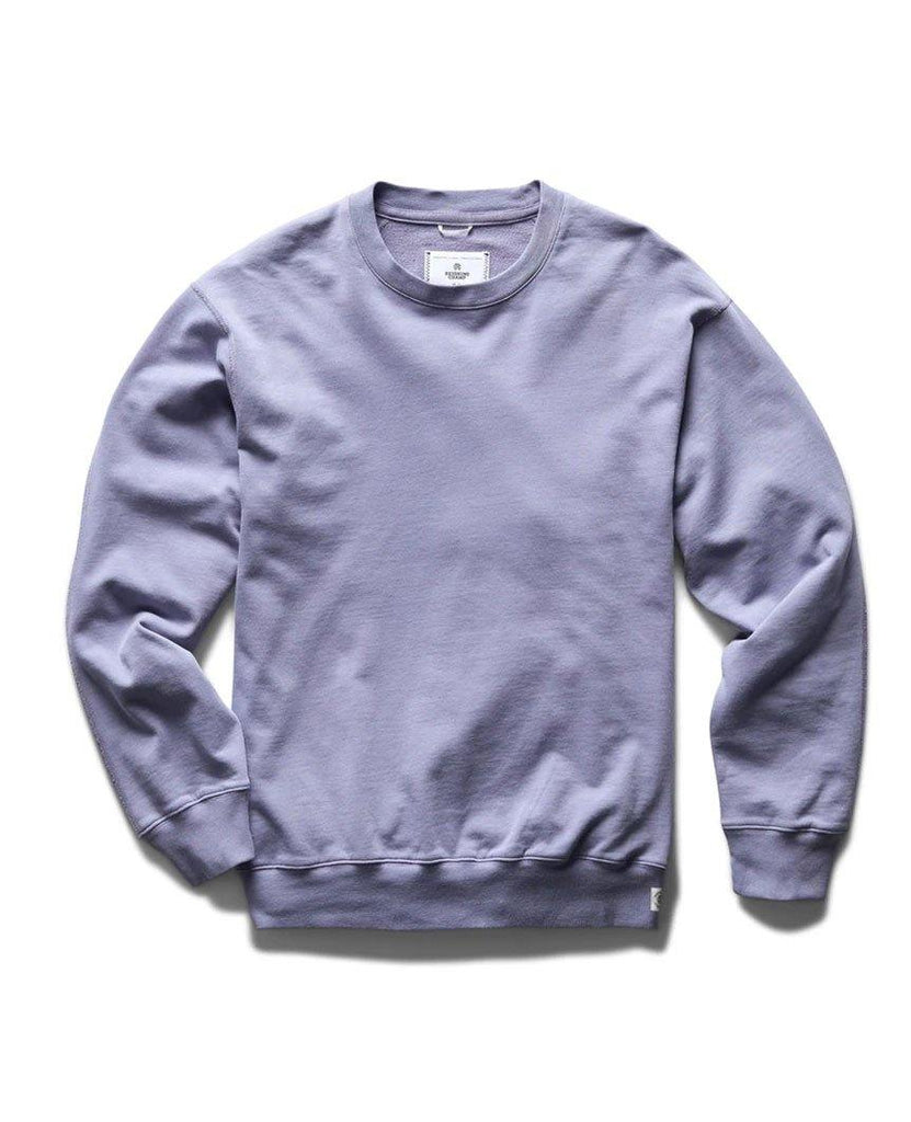 Lightweight Terry Relaxed Crewneck Cascade data-zoom-image=