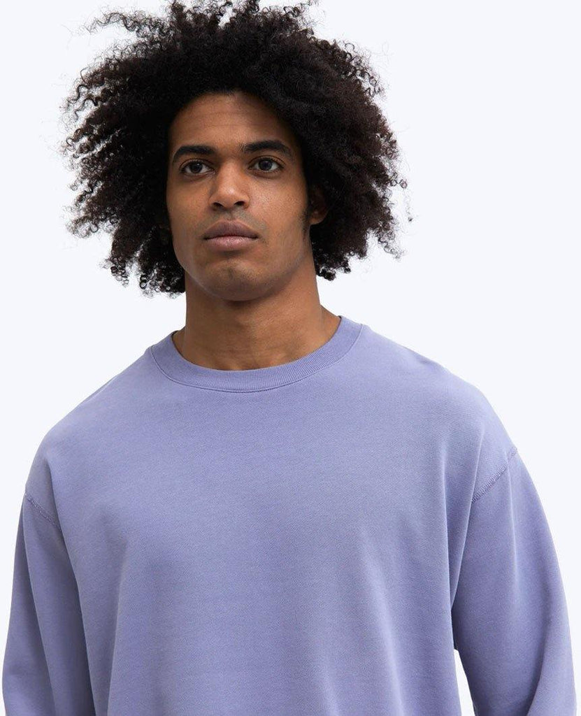 Lightweight Terry Relaxed Crewneck Cascade data-zoom-image=
