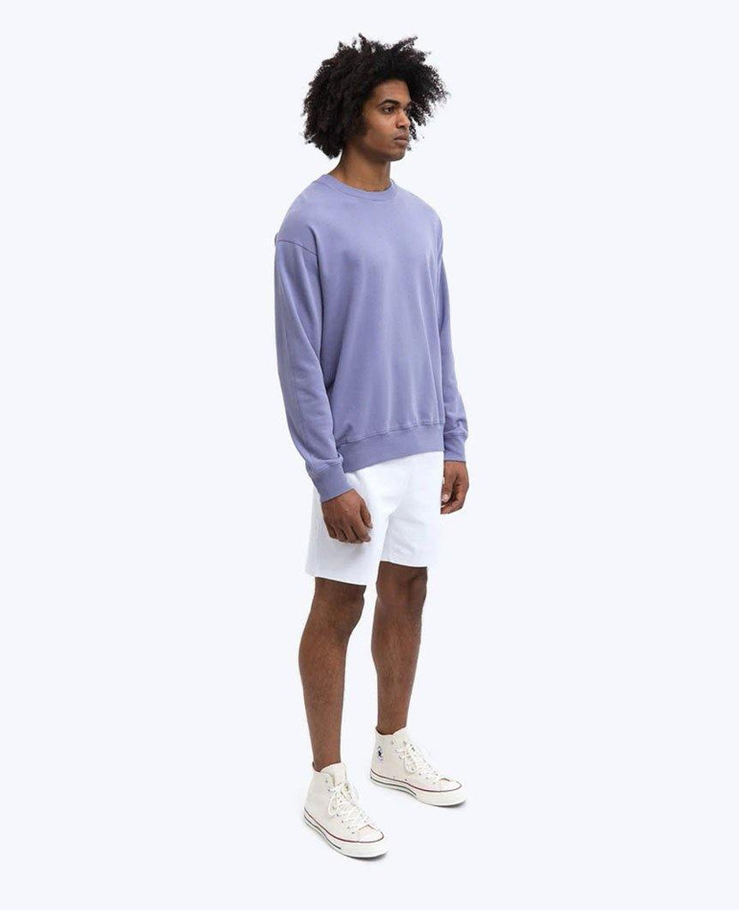 Lightweight Terry Relaxed Crewneck Cascade data-zoom-image=