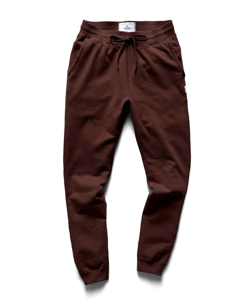 Midweight Terry Slim Sweatpants Earth