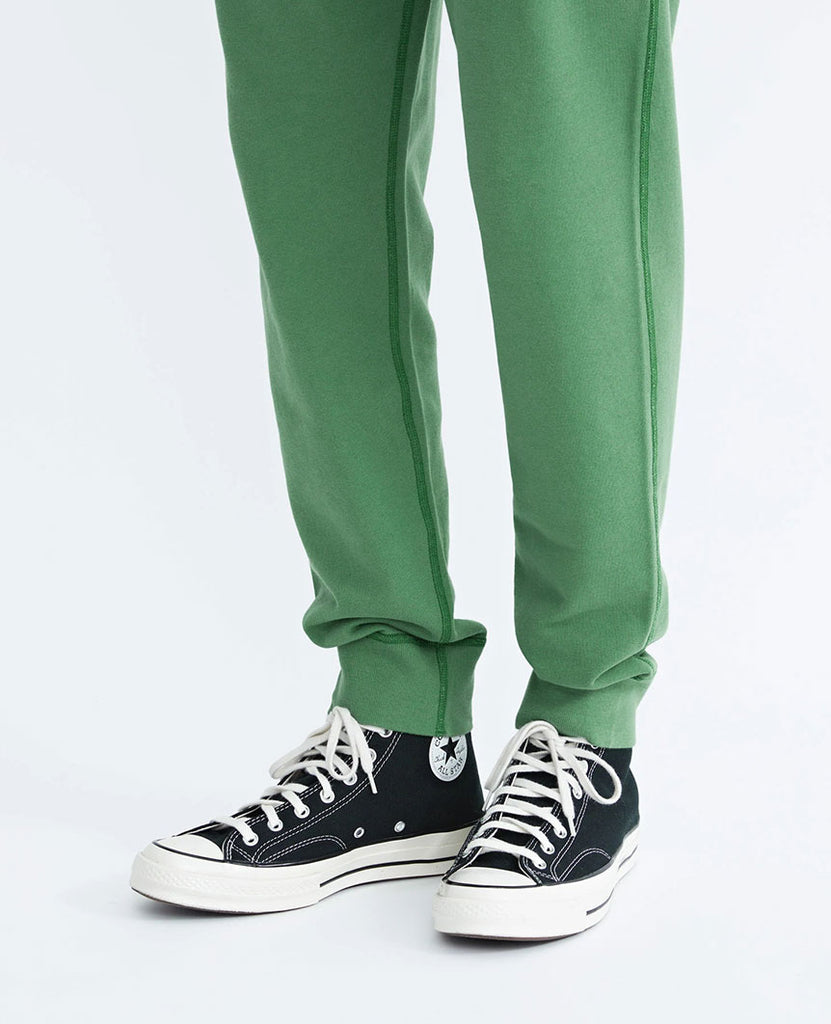 Lightweight Terry Slim Sweatpant Jade data-zoom-image=