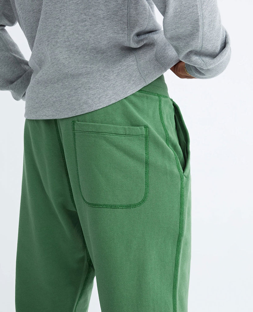 Lightweight Terry Slim Sweatpant Jade data-zoom-image=