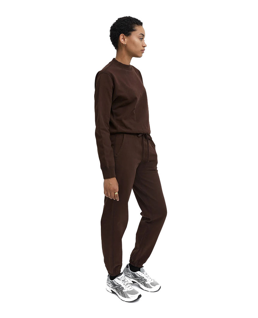 Midweight Terry Cropped Crewneck Womens Earth data-zoom-image=