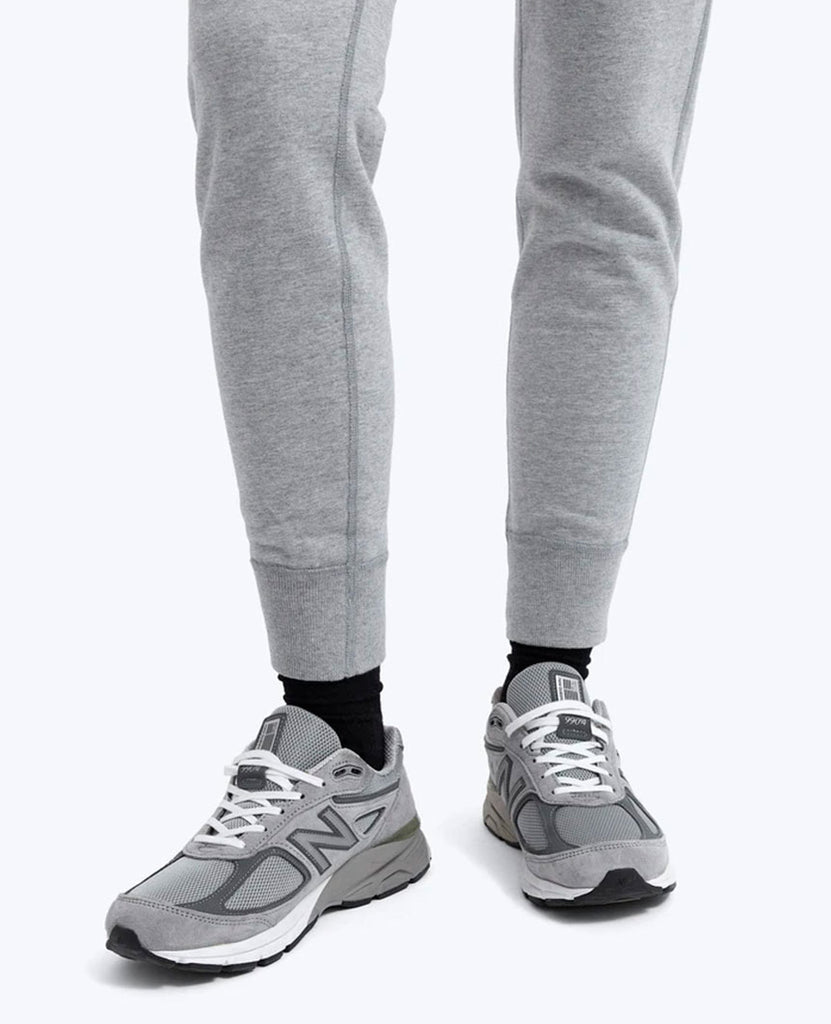 Midweight Terry Slim Sweatpant Womens Heather Grey data-zoom-image=