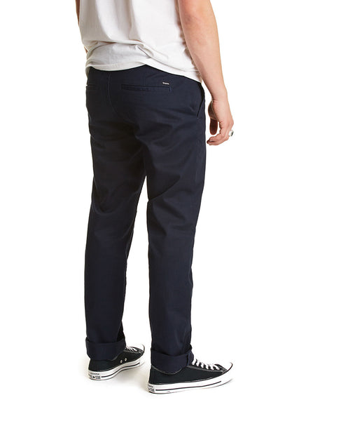 BRIXTON RESERVE CHINO (NAVY) 30” Reserve Chino Pant Navy | Brixton | Bricks and Bonds