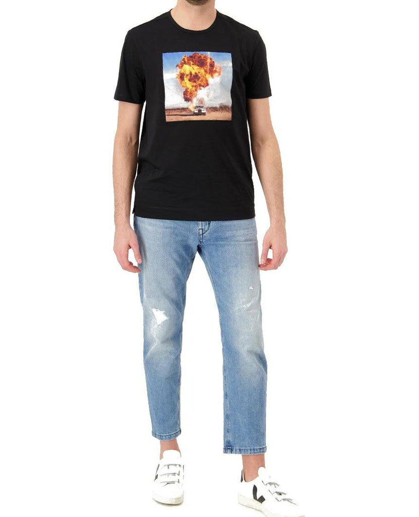 Rolls Black T-shirt data-zoom-image=