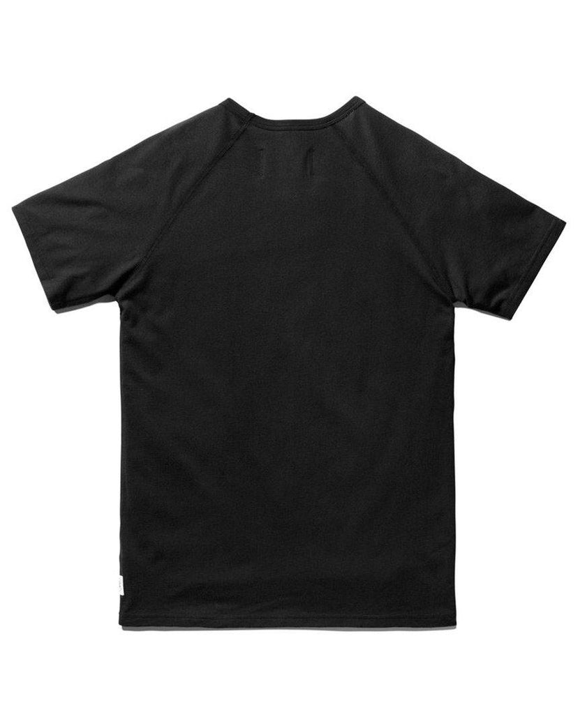 Raglan Mesh T-Shirt Black data-zoom-image=