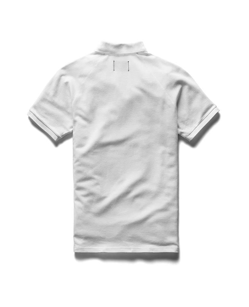 Polo Athletic Pique T-Shirt White data-zoom-image=
