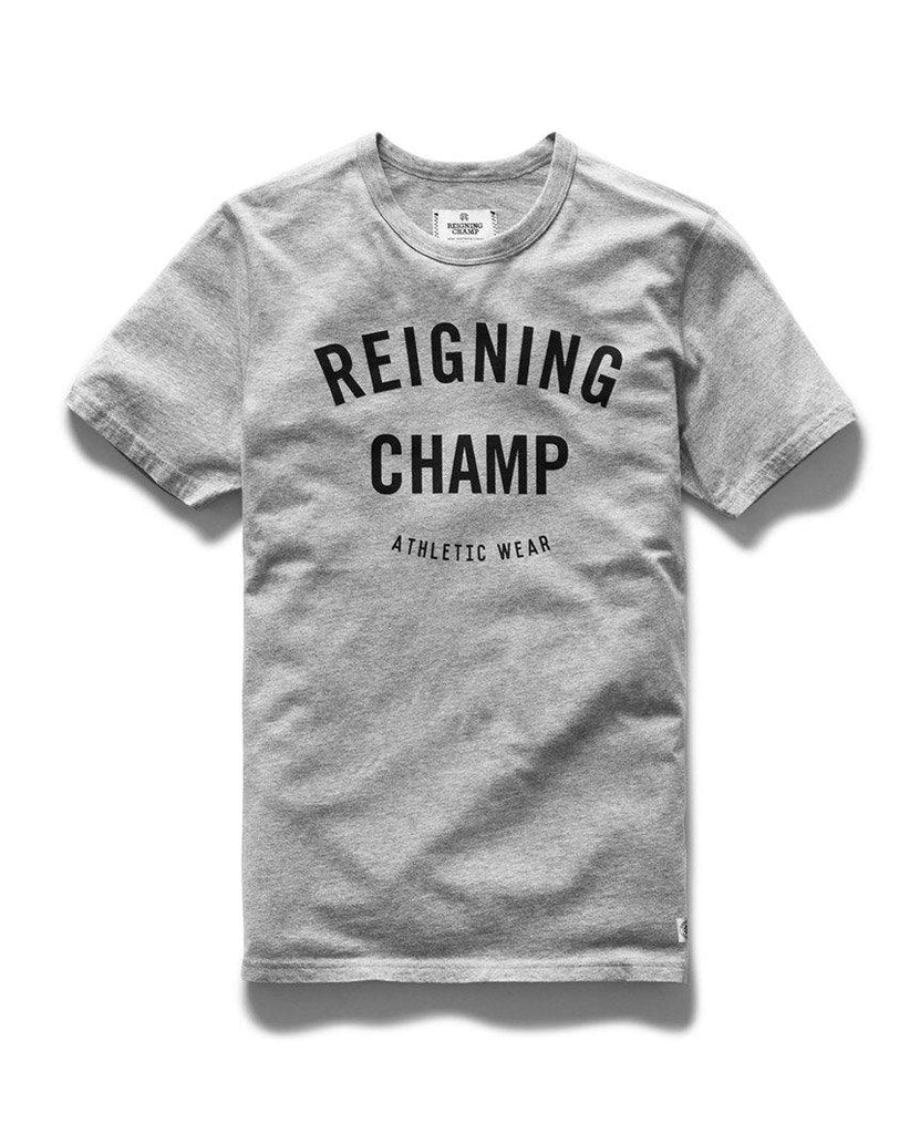 Gym Logo T-Shirt Heather Grey data-zoom-image=