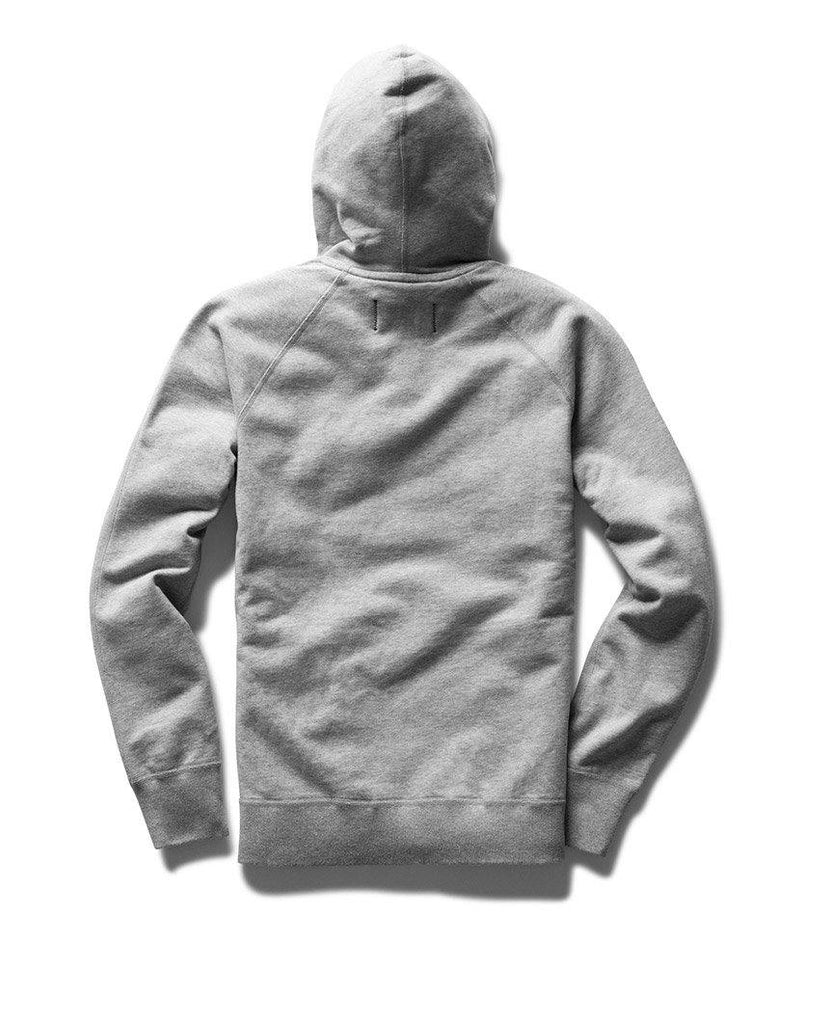 Pullover Hoodie Midweight Terry Heather Grey data-zoom-image=