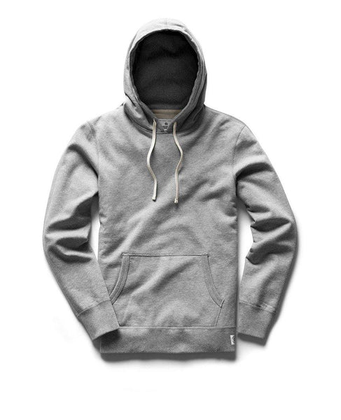 Pullover Hoodie Midweight Terry Heather Grey