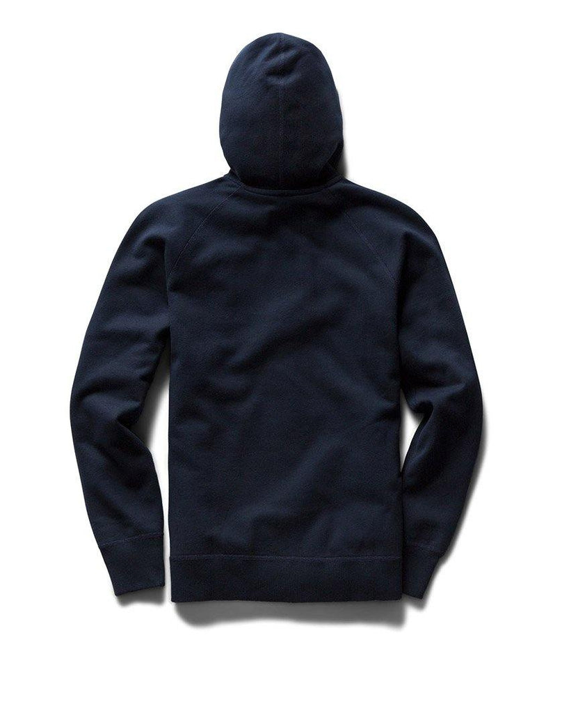 Pullover Hoodie Midweight Terry Navy data-zoom-image=