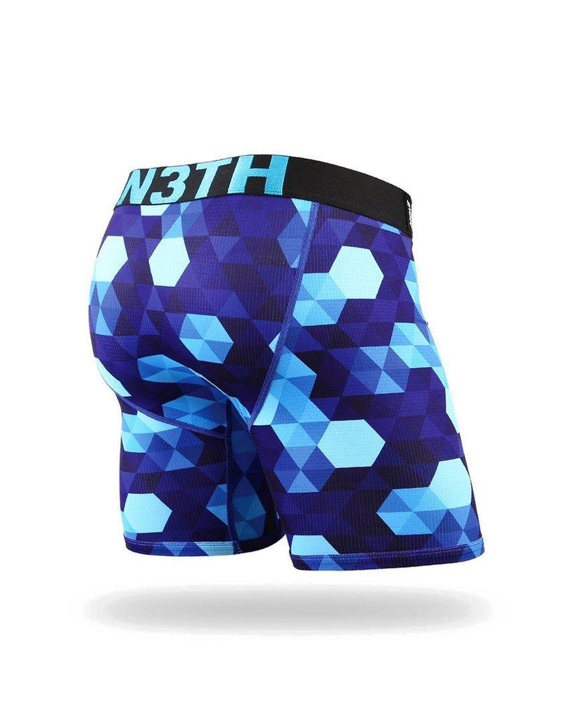 Hive Pacific Blue  Entourage Boxer Brief data-zoom-image=