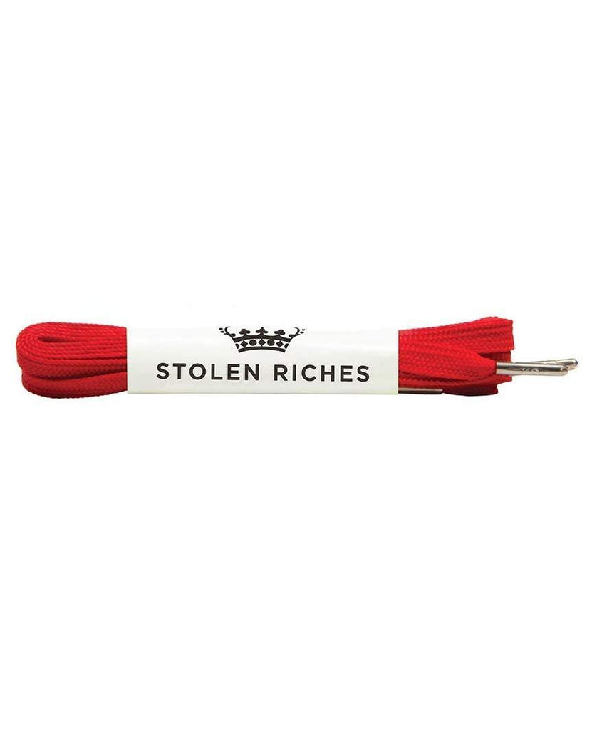 Portsalon Red (Length: 45"/114cm) with silver tip data-zoom-image=