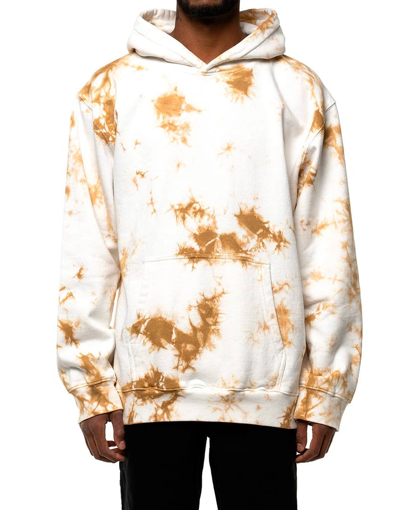 Plain Hoodie Beige Tie Dye data-zoom-image=