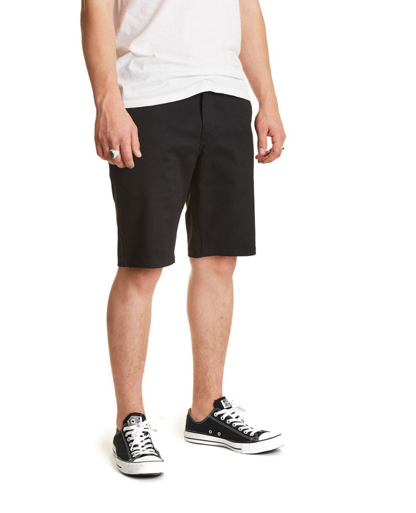Toil II Hemmed Short Black data-zoom-image=