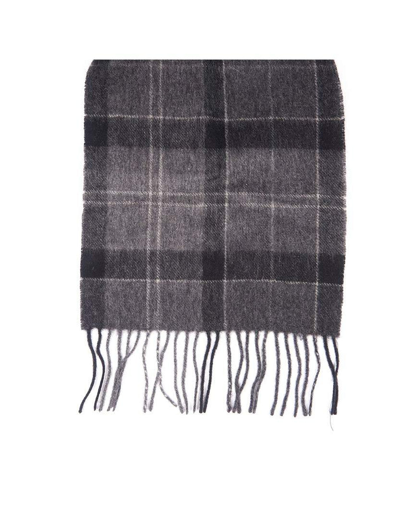 Holden Tartan Scarf Black Grey data-zoom-image=