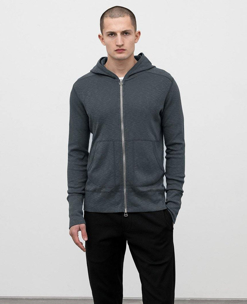 1x1 Slub Long Sleeve Crewneck Shadow - Bricks and Bonds data-zoom-image=