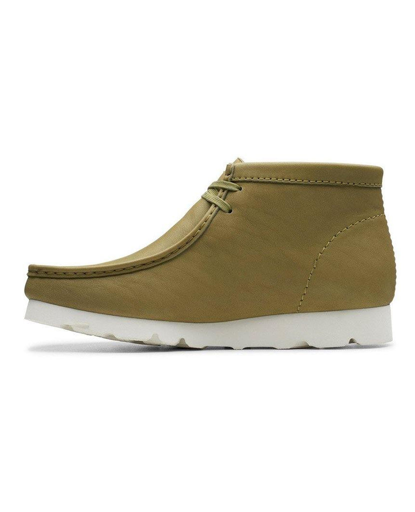 Wallabee Boot Gore-Tex Khaki Leather data-zoom-image=