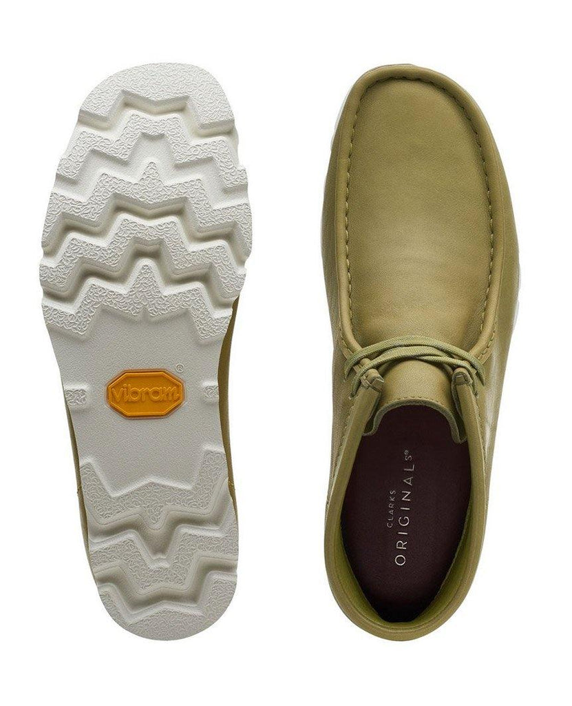 Wallabee Boot Gore-Tex Khaki Leather data-zoom-image=