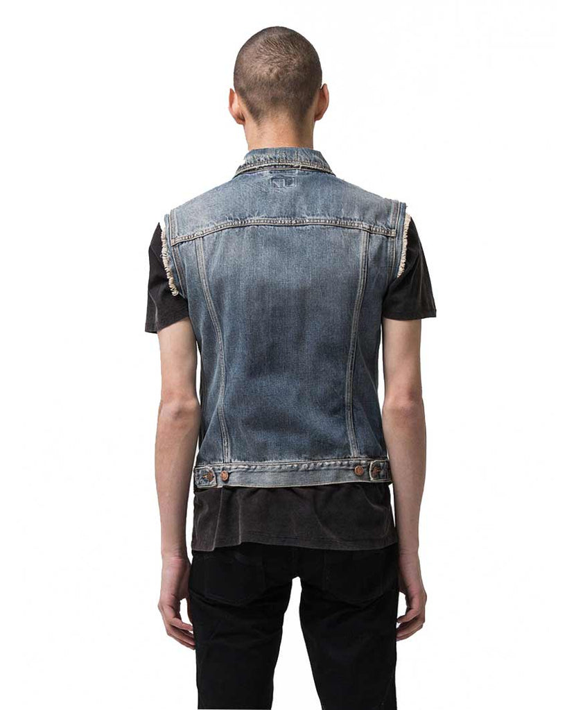 Willy Vest Shimmering Indigo Denim data-zoom-image=
