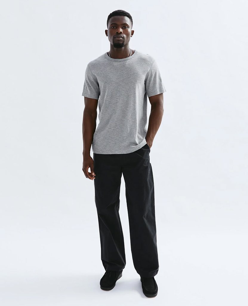 1X1 Slub T-Shirt Heather Grey data-zoom-image=