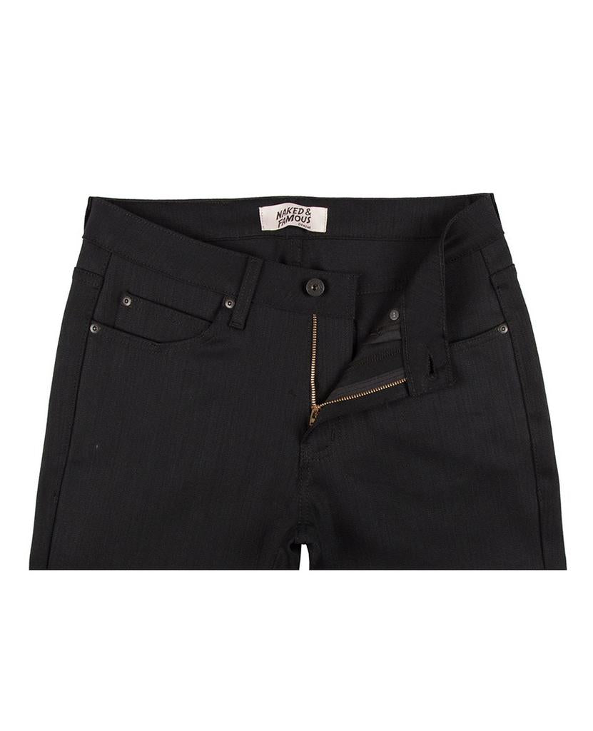 Black Power Stretch Selvedge Super Skinny Guy data-zoom-image=