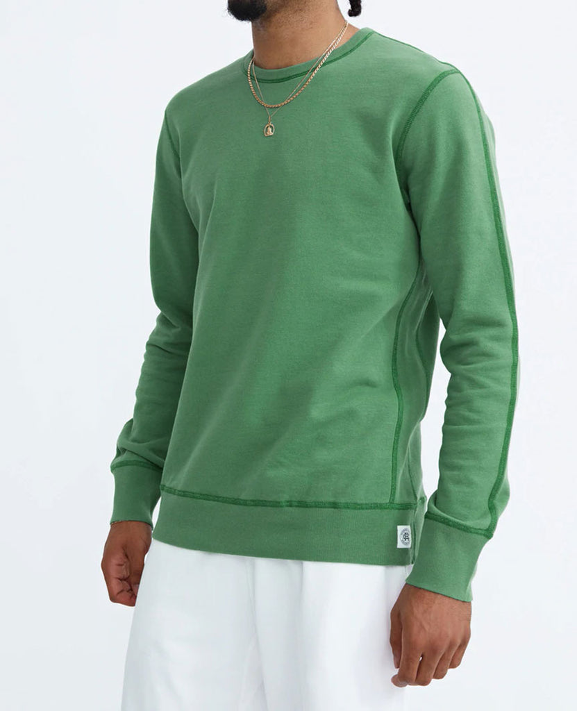 Lightweight Terry Crewneck Jade data-zoom-image=