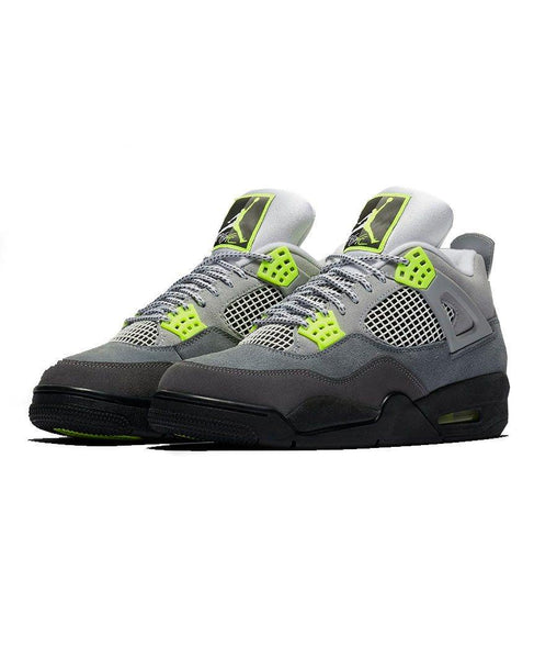 air jordan 4 neon green