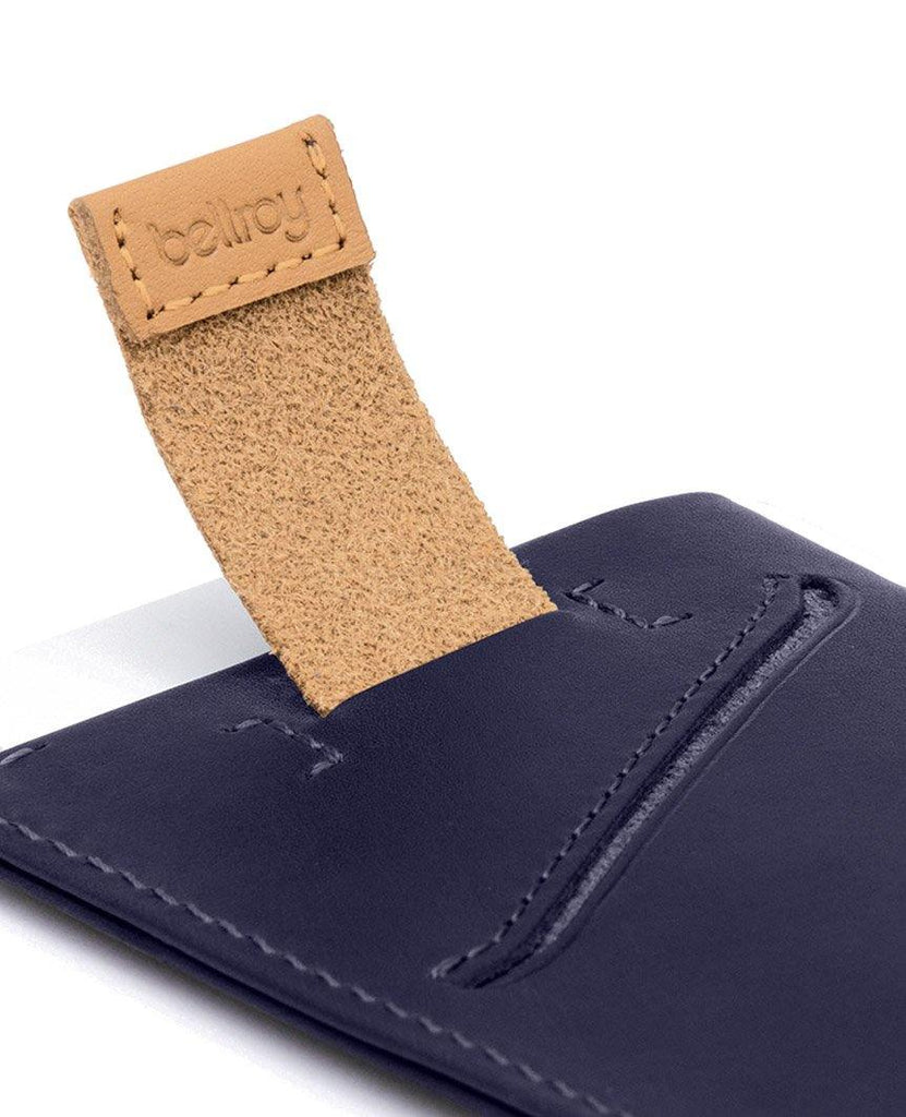 Card Sleeve Wallet Navy data-zoom-image=