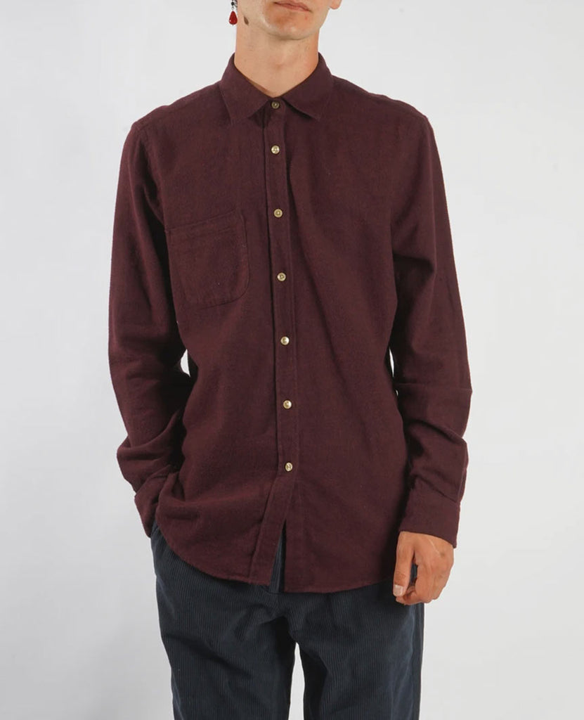 Teca Bordeaux Shirt data-zoom-image=