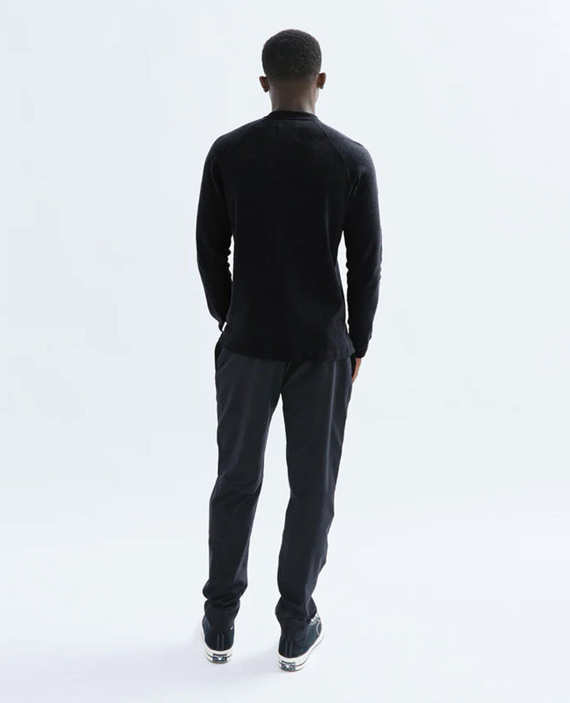 1X1 Slub Henley Black data-zoom-image=