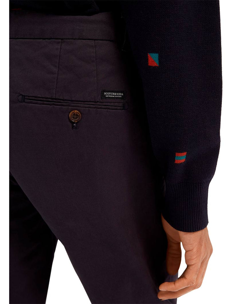 Stuart Stretch Chinos Regular Slim Fit Night data-zoom-image=