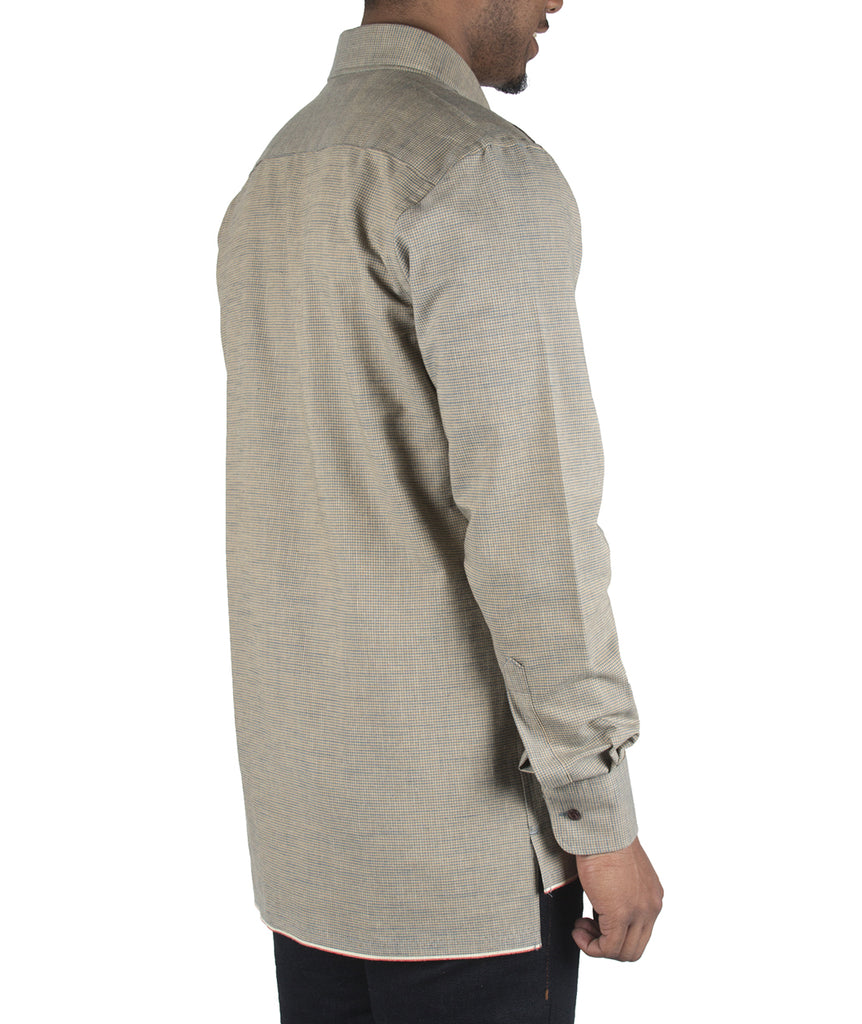 Indigo Selvedge Chambray - Selvedge Shirt data-zoom-image=